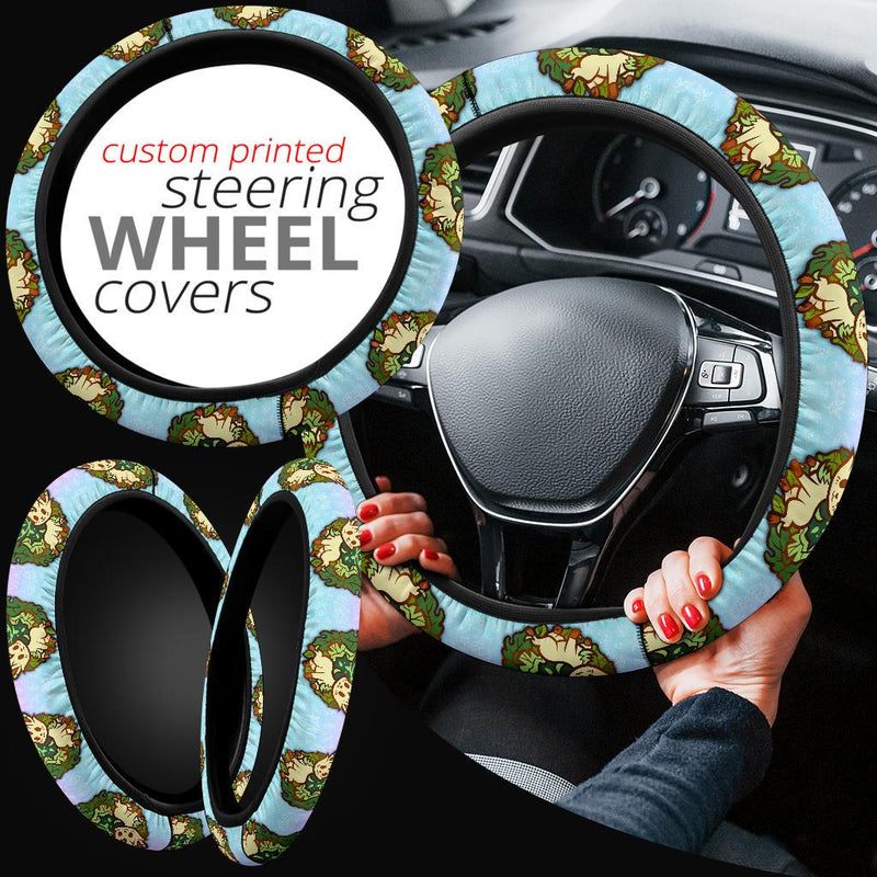 Leafeon Pokemon Car Steering Wheel Cover Nearkii