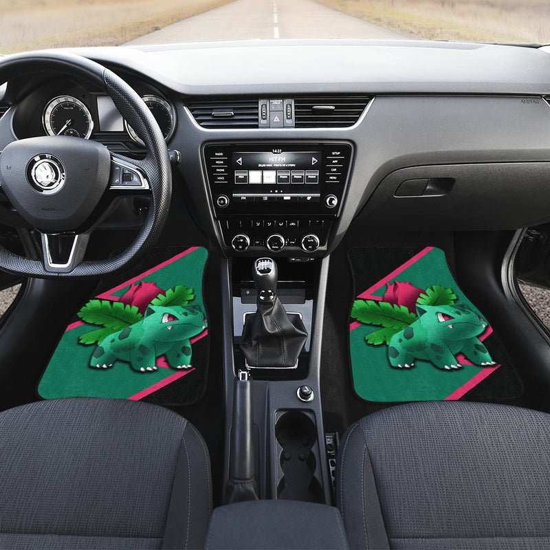 Bulbasaur Car Floor Mats Custom Anime Pokemon Car Interior Accessories Nearkii