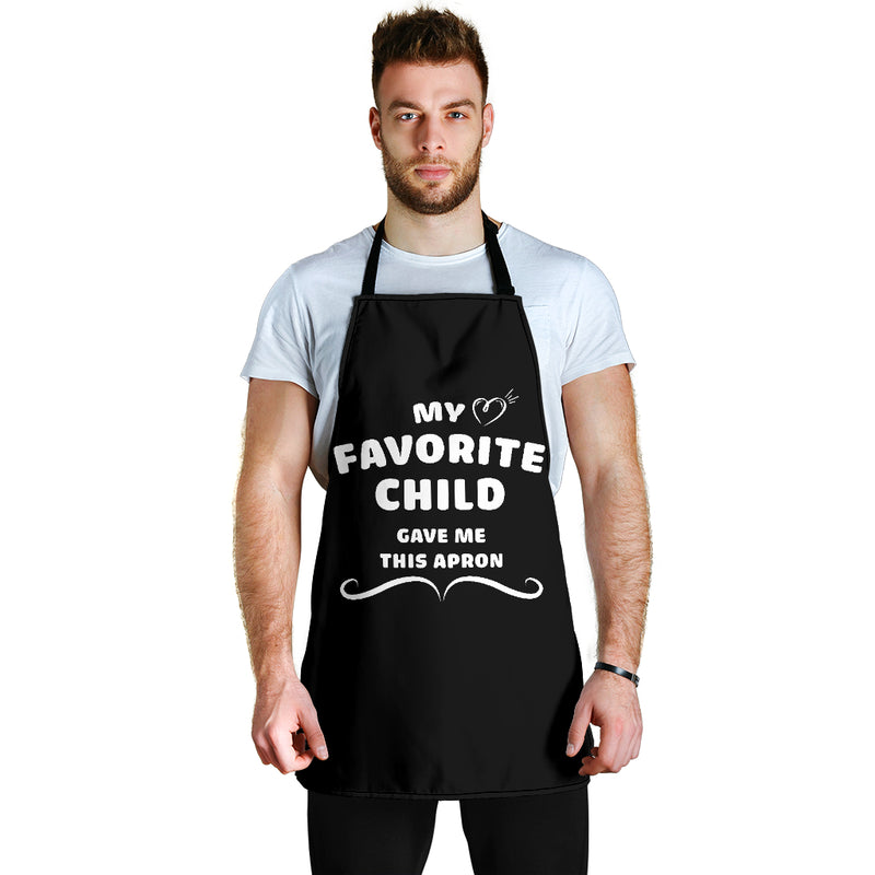 My Favorite Child Custom Apron Gift For Cooking Guys Nearkii