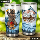 Bear Beer Camping Camfire Tumbler 6 2023 Nearkii