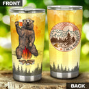 Bear Beer Camping Camfire Tumbler 2 2023 Nearkii