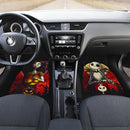 Red Jack And Sally Nightmare Before Christmas Darkness Car Floor Mats Car Accessories Nearkii