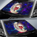 Unicorn Deadpool And Spiderman Avenger Love You To The Moon Galaxy Car Auto Sunshades Nearkii