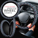 Flower Retro Premium Car Steering Wheel Cover Nearkii