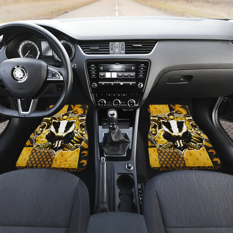 The Hufflepuff Badger Harry Potter Car Floor Mats Car Accessories Nearkii