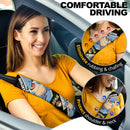 Blastoise car seat belt covers Anime Pokemon Custom Car Accessories Nearkii