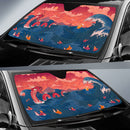 Great Wave Pokemon Car Auto Sunshades Nearkii