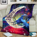 Rio Blu And Jewel Love You To The Moon Galaxy Blanket Nearkii
