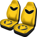 Yellow Dino Thunder Power Rangers Premium Custom Car Seat Covers Decor Protectors Nearkii