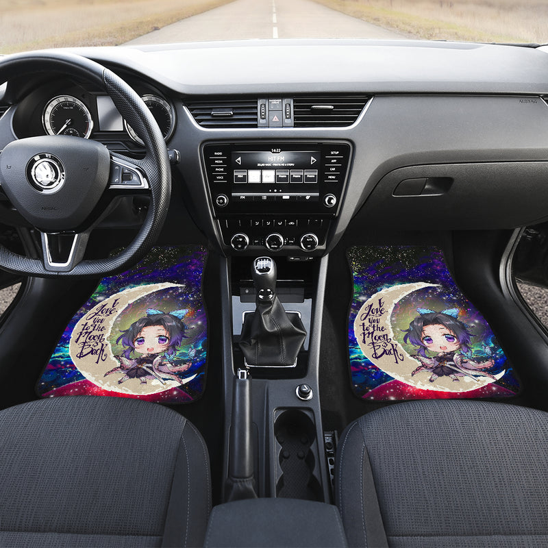 Shinobu Demon Slayer Love You To The Moon Galaxy Car Mats Nearkii