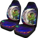 Hulk And Loki Love You To The Moon Galaxy Car Seat Covers