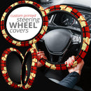 Arcanine Partern Pokemon Premium Car Steering Wheel Cover
