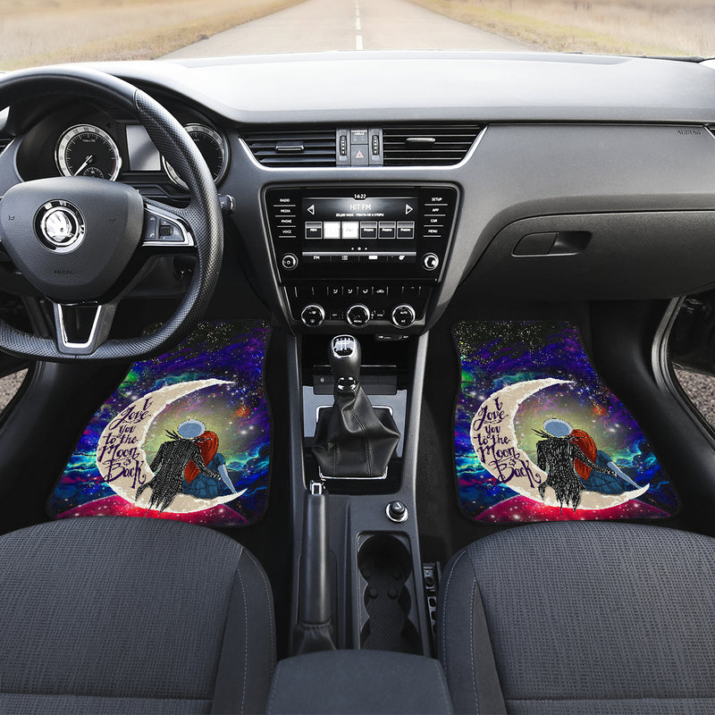 Jack And Sally Nightmare Before Christmas Love You To The Moon Galaxy Car Mats Nearkii