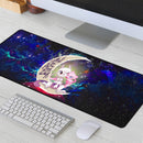Pokemon Couple Mew Mewtwo Love You To The Moon Galaxy Mouse Mat Nearkii