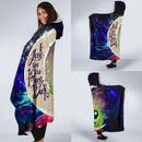 Cute Mike Monster Inc Love You To The Moon Galaxy Economy Hooded Blanket Nearkii