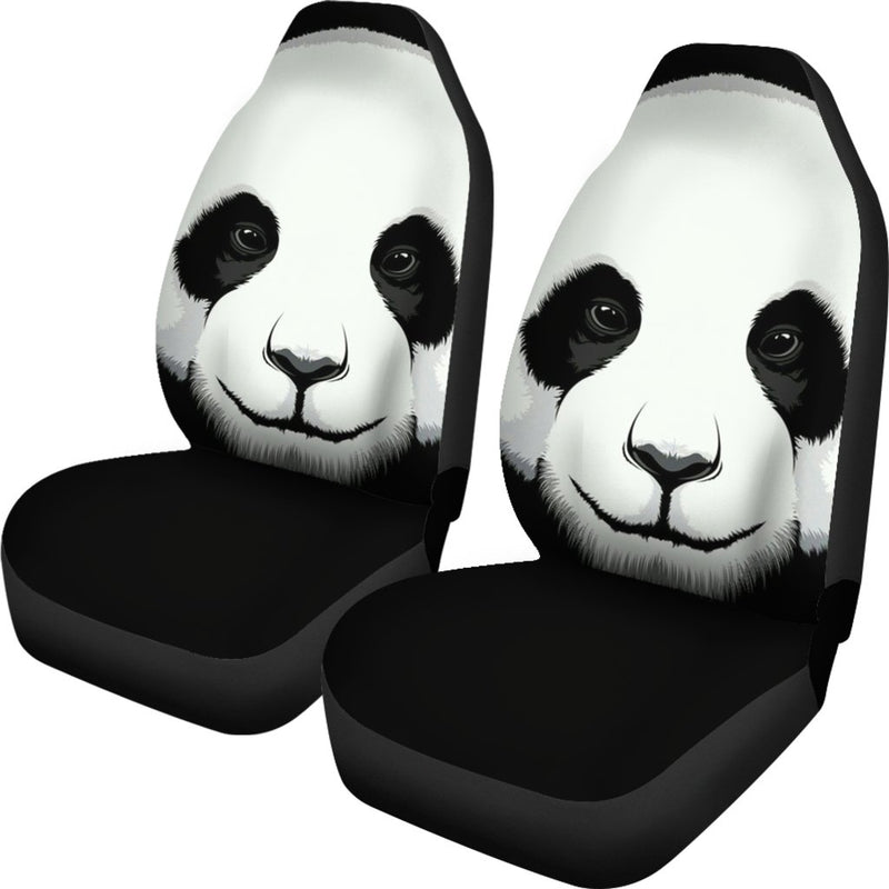 Panda 3D Premium Custom Car Seat Covers Decor Protectors Nearkii