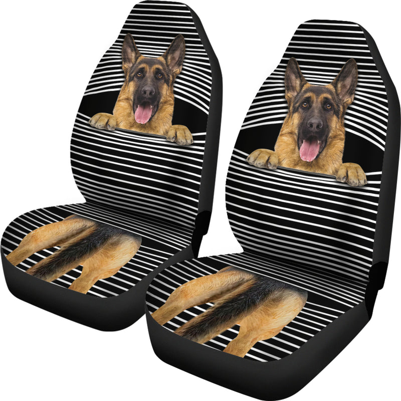 German Shepherd Premium Custom Car Seat Covers Decor Protectors Nearkii