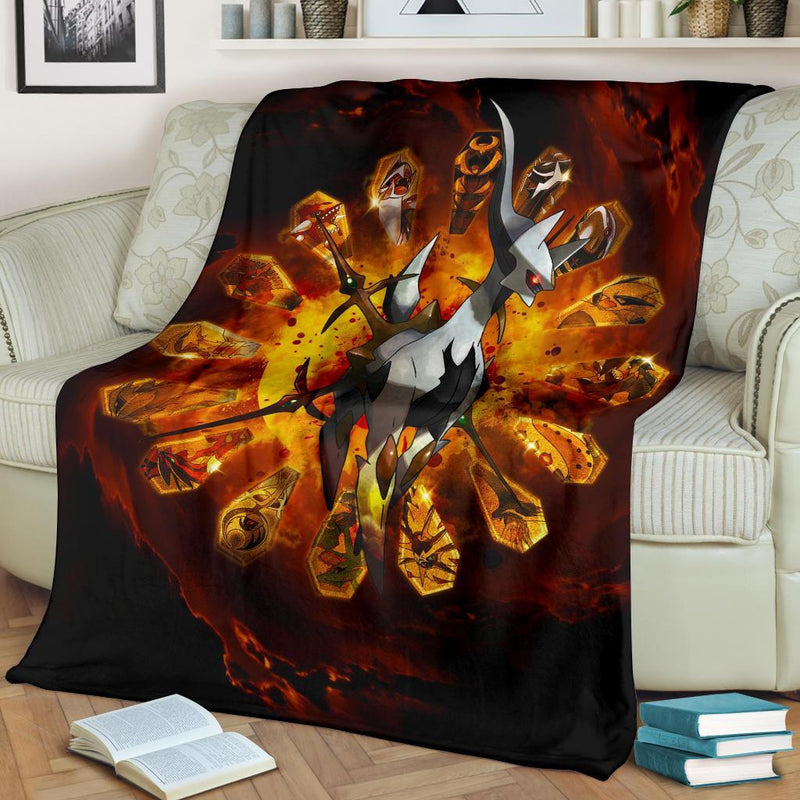 Pokemon Legends Arceus Custom Premium Blanket Nearkii