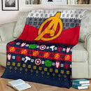 The Avenger Ugly Christmas Custom Blanket Home Decor Nearkii
