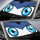 Blue Cute Eyes Cartoon Auto Sun Shades Nearkii