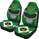 Green Mighty Morphin Power Rangers Premium Custom Car Seat Covers Decor Protectors Nearkii