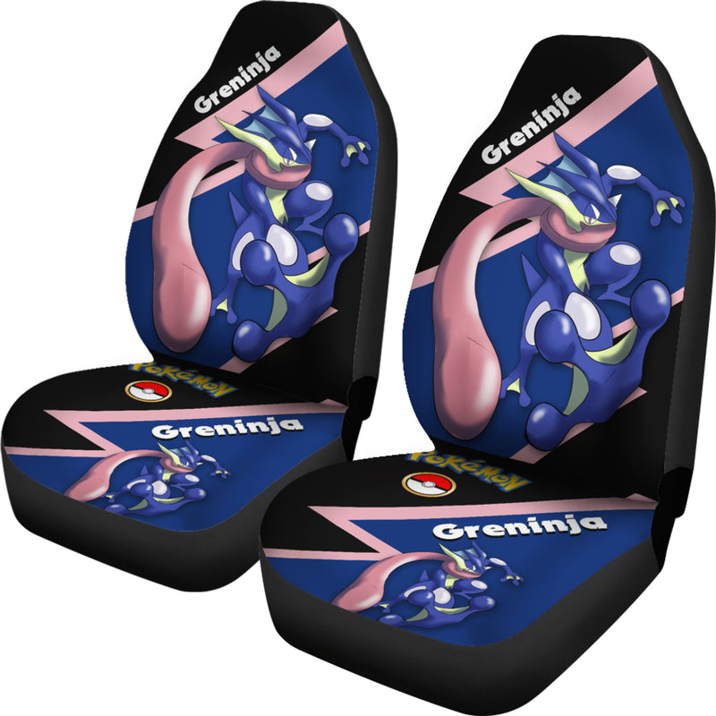Greninja Pokemon Premium Custom Car Seat Covers Decor Protectors Nearkii