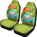 Venusaur Pokemon Chibi Premium Custom Car Seat Covers Decor Protector Nearkii