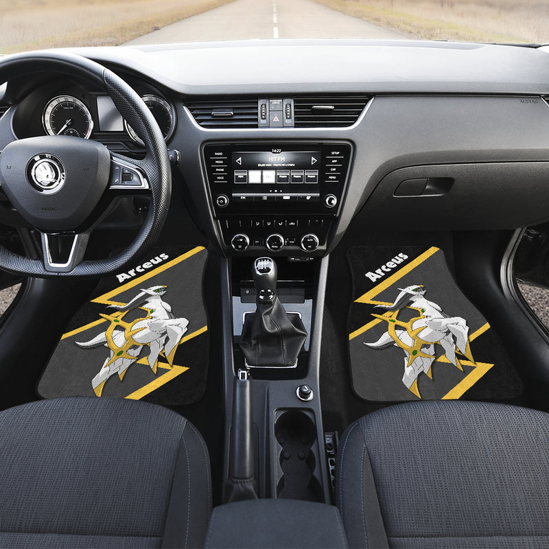 Arceus Pokemon Car Floor Mats Car Accessories Nearkii