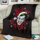 Joker Ho Ho Ho Ugly Christmas Custom Blanket Home Decor Nearkii