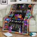 Among Us F.R.I.E.N.D.S Christmas Custom Blanket Home Decor Nearkii