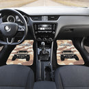 Cream White Jeep Camouflage Car Floor Mats Car Accessories Nearkii