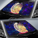 Winnie The Pooh Love You To The Moon Galaxy Car Auto Sunshades Nearkii