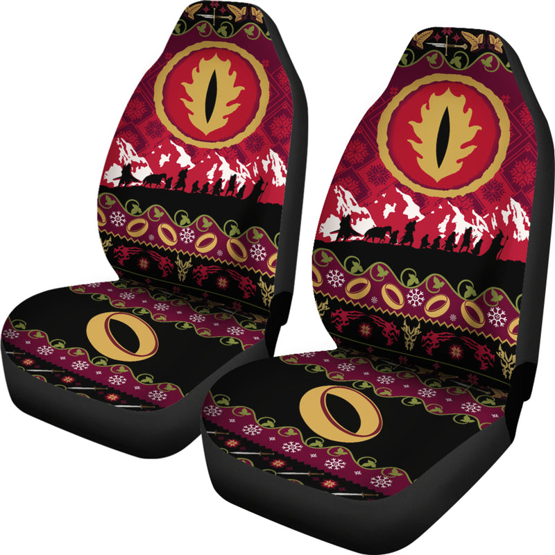 Lord Of The Rings Christmas Premium Custom Car Seat Covers Decor Protectors Nearkii