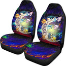 Eevee Evolution Pokemon Love You To The Moon Galaxy Car Seat Covers Nearkii