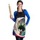 Deku My Hero Academia Anime Love You To The Moon Galaxy Custom Apron Best Gift For Anyone Who Loves Cooking