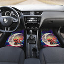 Spiderman And Deadpool Couple Love You To The Moon Galaxy Car Mats Nearkii