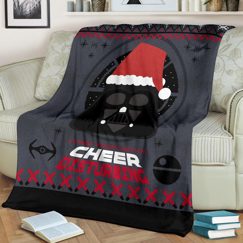 Star Wars I Pind Your Lack Of Ugly Christmas Custom Blanket Home Decor Nearkii