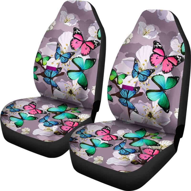 Best Painting Butterfly Premium Custom Car Seat Covers Decor Protector Nearkii