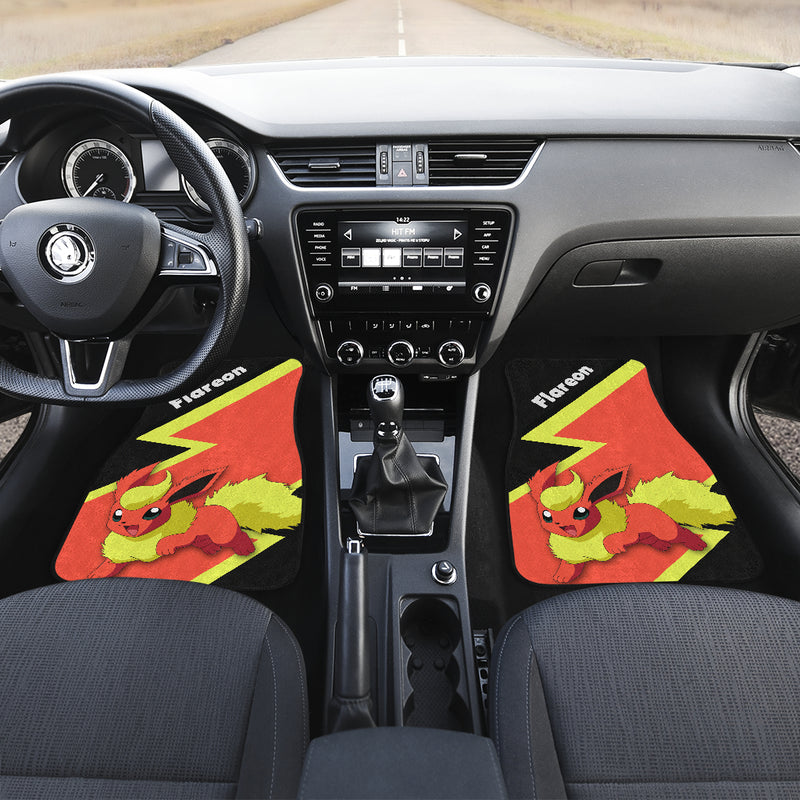 Flareon 2 Pokemon Car Floor Mats Car Accessories Nearkii