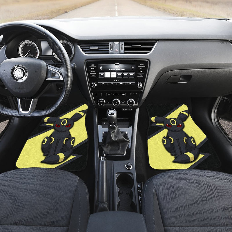 Umbreon Car Floor Mats Custom Anime Pokemon Car Interior Accessories Nearkii