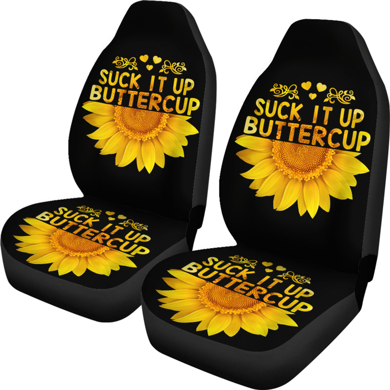 Best Sunflowers Shut It Up Premium Custom Car Seat Covers Decor Protector Nearkii