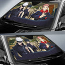 Jujutsu Kaisen Anime Team Driving Gojo Car Auto Sun Shades Windshield Accessories Decor Gift Nearkii