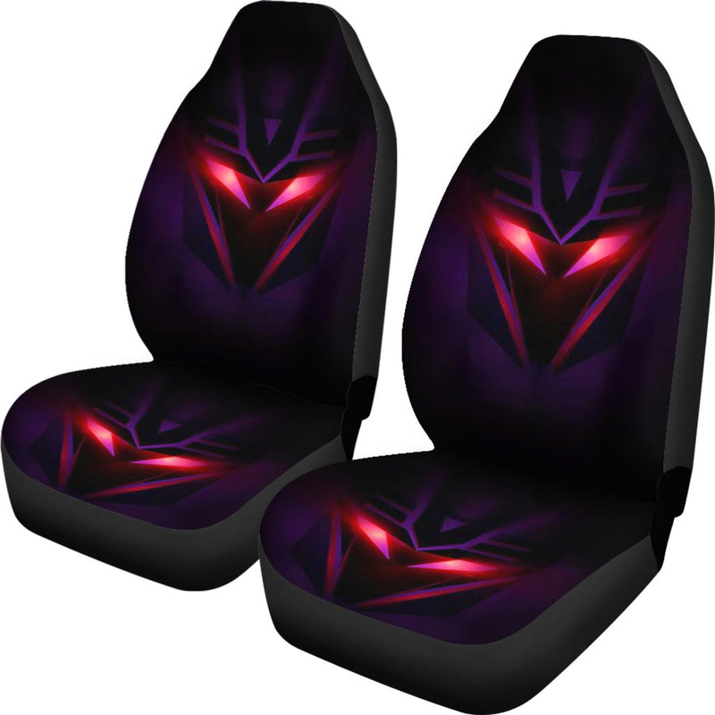 Decepticons Night Logo Premium Custom Car Seat Covers Decor Protectors Nearkii