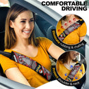 Groudon seat belt covers Anime Pokemon Custom Car Accessories Nearkii