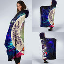 Astronaut Chibi Love You To The Moon Galaxy Economy Hooded Blanket Nearkii