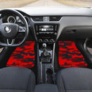 Camo Bright Red Car Floor Mats Car Accessories Nearkii