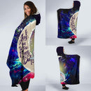 Dumbo Elephant Love You To The Moon Galaxy Economy Hooded Blanket Nearkii