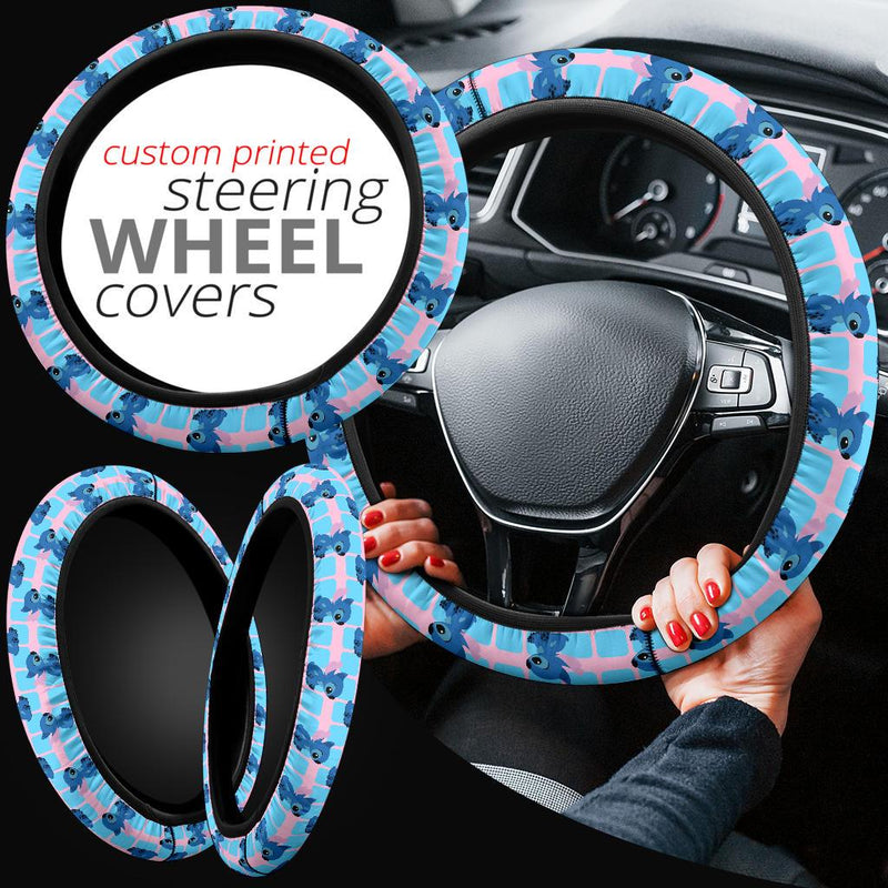 Stitch Custom Car Steering Wheel Cover Nearkii