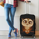 Owl Travel Luggage Cover Suitcase Protector 1 Nearkii