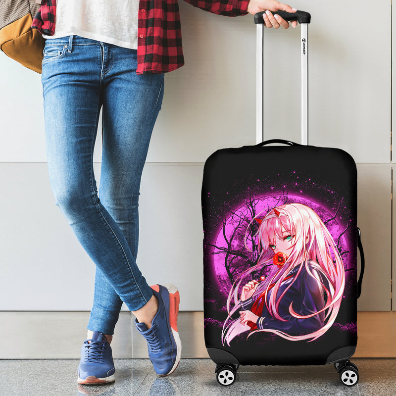 Zero Two Moonlight Luggage Cover Suitcase Protector Nearkii